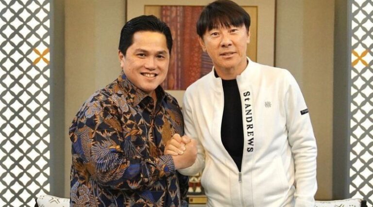 Erick Thohir Apresiasi Shin Tae-yong di Media Korea Selatan: Sangat Menghormati Berbagai Pencapaiannya