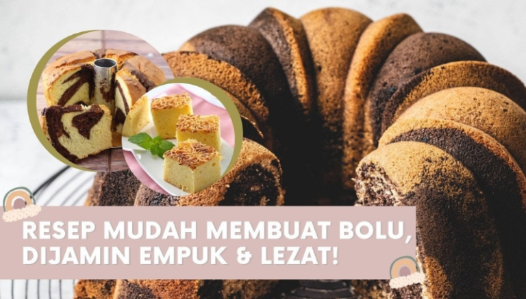 Tips dan Trik Memasak Bolu Lezat di Rumah dengan Mudah